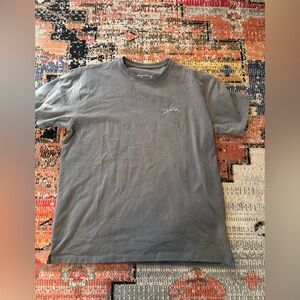 YoungLa Mens Tailored Tee Medium Dark Gray Short Sleeve Crew Neck